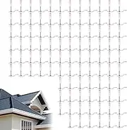 Concrete Round Nails - Round Head Thread Manual Steel Roofing Nail | Multi-Purpose Home Improvement Accessories for Cement Blocks Wood Panel Splicing Cable Securing Picture Suspending