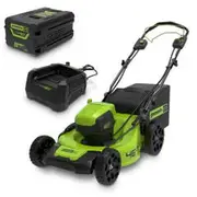 GREENWORKS 60V 1 x 4.0Ah 460mm Self-Propelled Lawn Mower Kit 2514907AU