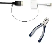 TetherTies Adapter Ties Anti Theft Cable Locks for Tools & Dongles Accessories