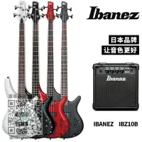 在飛比找露天拍賣優惠-琴盒日本IBANEZ SR300EB依班娜電貝司模擬主動印尼