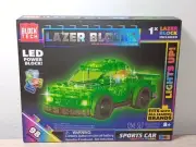 *FREE SHIP* SPORTS CAR Lazer Block LED Lighted Block Tech Building Set "LEGO"
