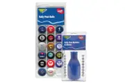 AFL Kelly Pool Snooker Billiard Balls with Marbles and Shaker