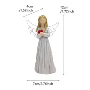 Love Angel Girl Decoration Creative Faceless Figure Statue Home Living Room Bedroom Desktop Atmosphere Decoration Crafts