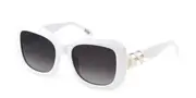 Just Cavalli SJC085V 0847 Men's Sunglasses White Size 54