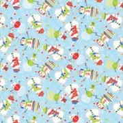 Carolina Creative Bandanna (Snowmen 2) 22" x 22" Christmas Winter Holidays