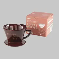 在飛比找PChome24h購物優惠-日本CAFEC 扇形陶瓷濾杯1-4杯-咖啡