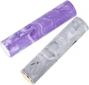 2pcs Perfume Containers Marble Pattern Perfume Bottles Portable Perfume Spray Bottles 10ml