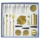 18 Pieces Brass Incense Tools Set Incense Making Kit for DIY Backflow Incense