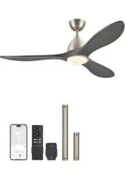 VONLUCE Ceiling Fans with Lights, 52 inch Smart Ceiling Fan with Remote