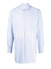 [COMME des GARCONS SHIRT] 條紋搭配襯衫