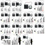 Quartzs Clock Mechanism Battery Operated Clock Movement DIY Repair Parts