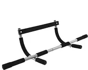 Pull-up bar for door frames, door pull-up bar, door frame upper body trainer, padded handles, pull-up bar, hanging bar for home gym, door bar, gym bar