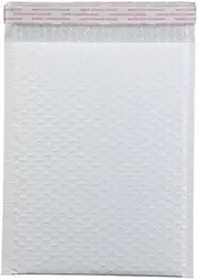 25PCS Poly Bubble Mailers Envelope Padded Bag White Cushioned Satchel 15 Sizes，Lightweight for Mailing and Packaging Needs