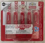 Supreme Hexbug Nano Flash 5 Pack Red Brand New FW21