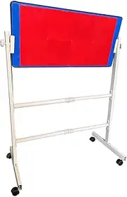 Ping Pong Return Board Trainer with 8 Rubbers,Desktop/Floor Standing Dual Use Table Tennis Return Board,for Chool Home Gym Community