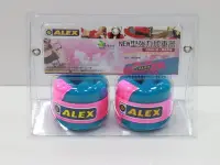 在飛比找Yahoo!奇摩拍賣優惠-(布丁體育) ALEX 台灣製 NEW型強力加重器1KG/對