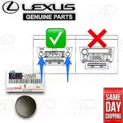 01 - 03 LEXUS LS430 RADIO CD PLAYER POWER RECEIVER TUNER VOL KNOB W/ NAV OEM NEW
