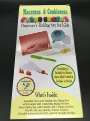 Kids Beginners baking set macarons & cookierons Master Mini Sandwich Cookies NEW