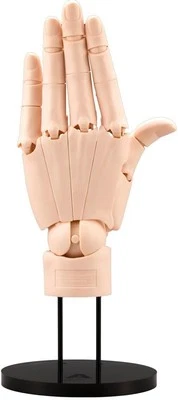 KOTOBUKIYA ARTIST SUPPORT ITEM Hand Model/L -PALE ORANGE- 1/1 Scale Action