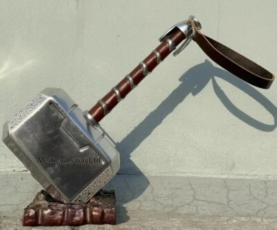 Hammer thor mjolnir replica 1:1 metal cosplay avengers prop marvel mcu 1/1 scale