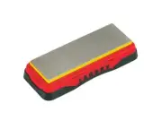 Lansky 6"x2" Diam. Stone-Ultra Fine Benchstone w/self-Storing Base LDB6E