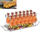 14 Slots Chicken Leg Rack Chicken Leg Wing Grill Rack Barbecue Accessories
