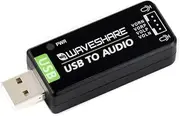 USB Sound Card USB Audio Module Driver-Free External Audio Converter Compatible with Raspberry Pi,Jetson Nano