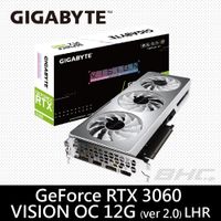 技嘉 GeForce RTX 3060 VISION OC 12G (rev. 2.0) 顯示卡