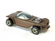 CUSTOM MADE - CHOCOLATE 1993 HOT WHEELS BEATNIK BANDIT - Gold Wheels