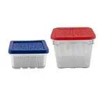Avanti Berry Compact Classic Baskets Set of 2 Colander Draining Lid Stackable