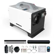 5KW 12V White All in One Diesel Air Heater Caravan Motorhome Garage Workshop Boat New Model