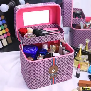 龍達！【免運】韓版化妝包大容量新款可愛便攜化妝箱大小號學生網紅化妝品收納盒