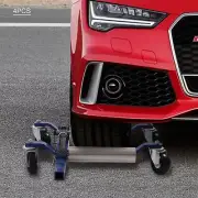 4 Pack 1300lbs Ratchet Positioning Car Wheel Dolly Jack Lift Moving Vehicle set