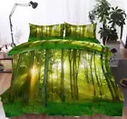 Tree Fresh Grass 3D Printing Duvet Quilt Doona Covers Pillow Case Bedding Sets