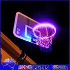 Fluorescence Light Up Basketball Net Glow In The Dark Basketball Hoop Shooting