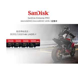 SanDisk ExtremePRO microSDXC 記憶卡 256GB 512GB 1TB SD卡 SD21