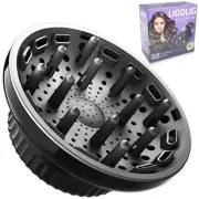 Hair Dryer Universal Diffuser Attachment for 1.4-inch to 2.4- inch Curly Wavy
