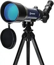 Beginner Refracting Astronomy Telescope,50mm Aperture 360mm AZ Mount Astronomical Refracting Telescope,Fully-Coated Glass Optics
