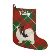 Papillon Stocking Gift Papillon Dog Mom Dad Personalized Christmas Decoration