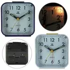 Non Ticking Analog Alarm Clock with No Tick Silent Movement and Snooze Button