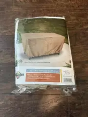 Academy Mosaic Rectangular Fire Pit Cover 42in. X 24in. Water Resistant