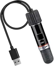 Generic Fish Tank Heater Column Heater Fish Tank Light Cooler Panel Heater Aquariums Dispenser Mini Heater Cleaner Electric Aerator Water Fish Heater Fan Chiller Battery Glass