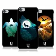 HEAD CASE ANIMAL DOUBLE EXPOSURE BACK CASE & WALLPAPER FOR APPLE iPOD TOUCH MP3