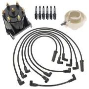 ACDelco Ignition Kit Distributor Rotor Cap Wire Spark Plugs 0.045" for GMC 4.3L
