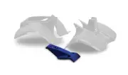 Plastics Set For Suzuki LT50 White Front, Rear Fender Bodywork Panels Nose Cone