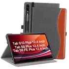 for Samsung Galaxy Tab S10 Plus Case 2024/ S9 Plus/ S9 FE 12.4 IN DenimBlack