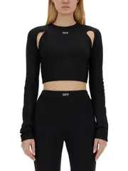 [Off-White] Off-White-Tops With Logo-Donna 40