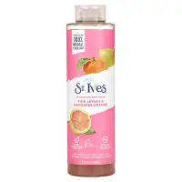 在飛比找iHerb優惠-[iHerb] St. Ives 去角質沐浴露，粉紅檸檬和柑