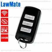 Professional LawMate 32GB Car Keyfob WIFI Camera LIVE QHD 2K Spy Hidden