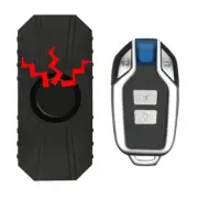 113dB Bike Alarm Wireless Vibration Motion Sensor Waterproof Motorcycle w/Remote